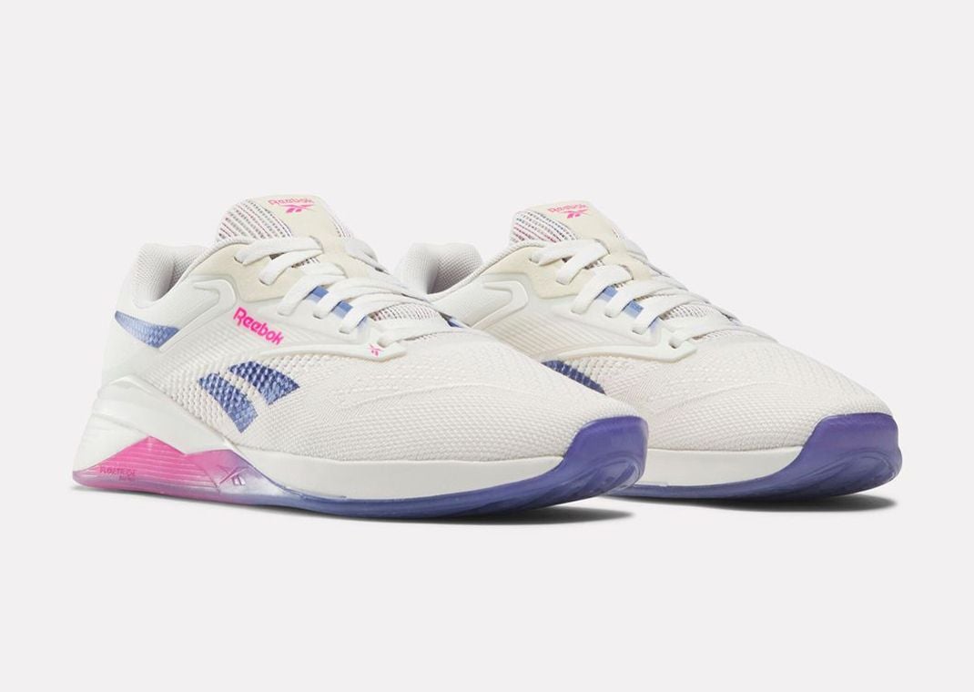 Reebok Nano X4 White Step Purple (W) Angle