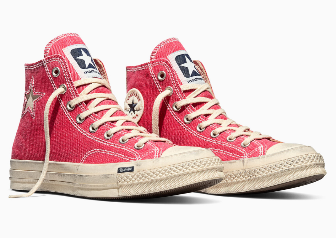 Madhappy x Converse Chuck 70 Red Natural Ivory