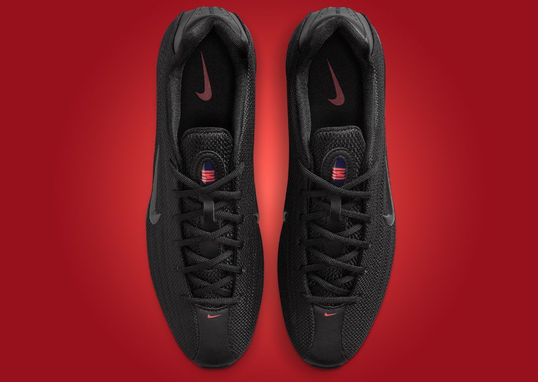 Nike Shox Z Black University Red Top