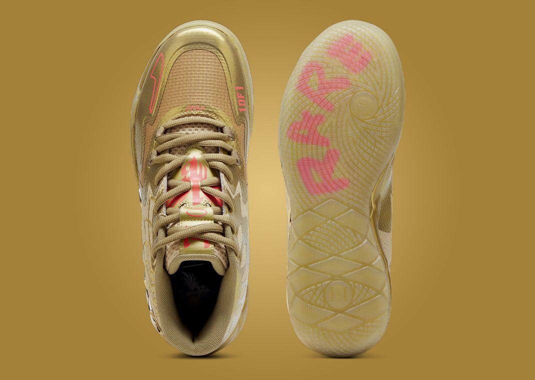 【PUMA】プーマ MB-01 Golden Child バッシュ PUMA x LAMELO BALL MB.01 Golden Child Toddlers' Shoes | PUMA