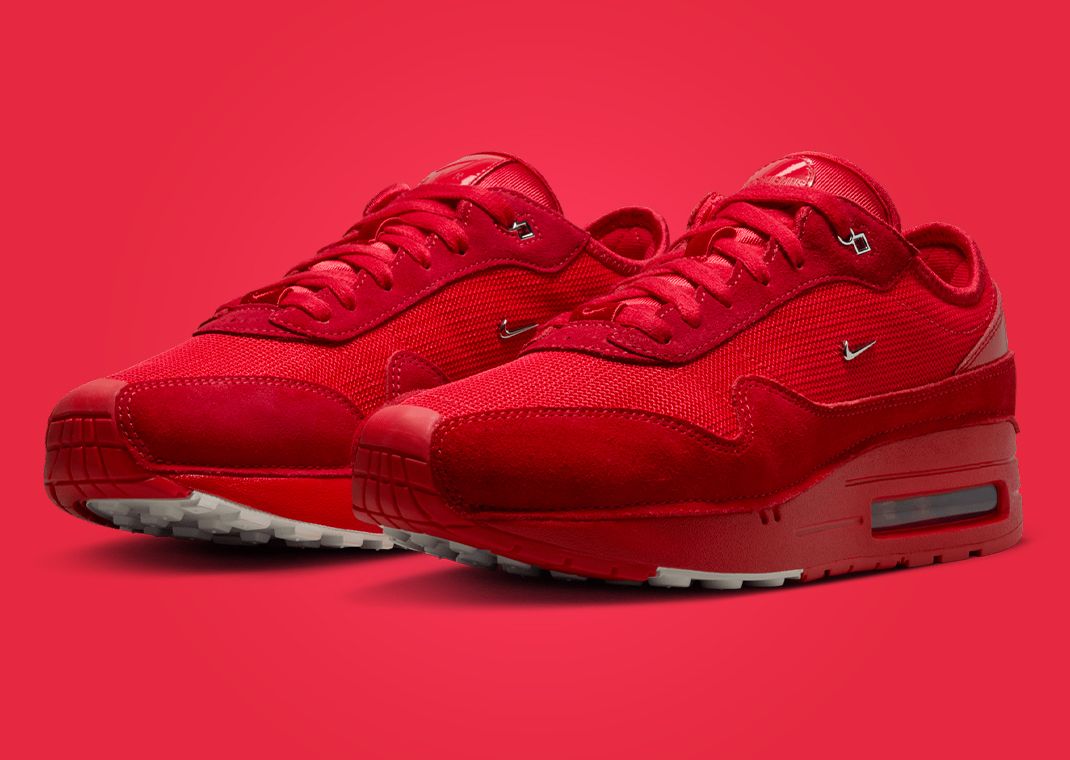 Jacquemus x Nike Air Max 1 '86 OG Dark Red (W) Angle