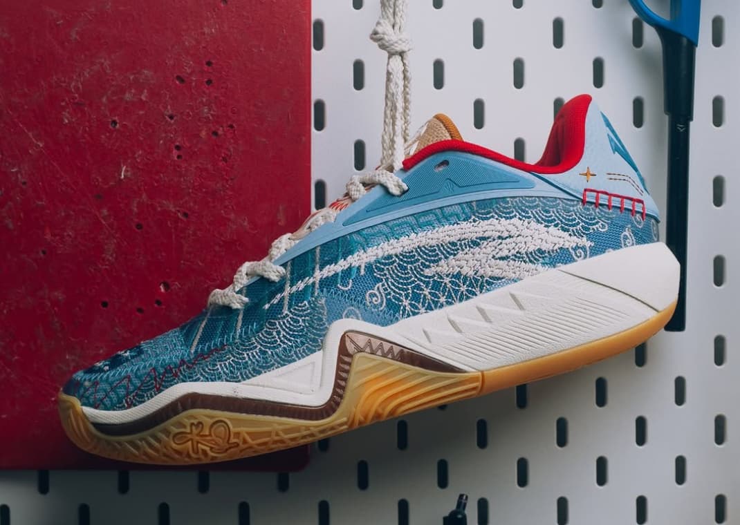 Sneaker Politics and ANTA collab on a Patchwork Kai 3 Colorway for