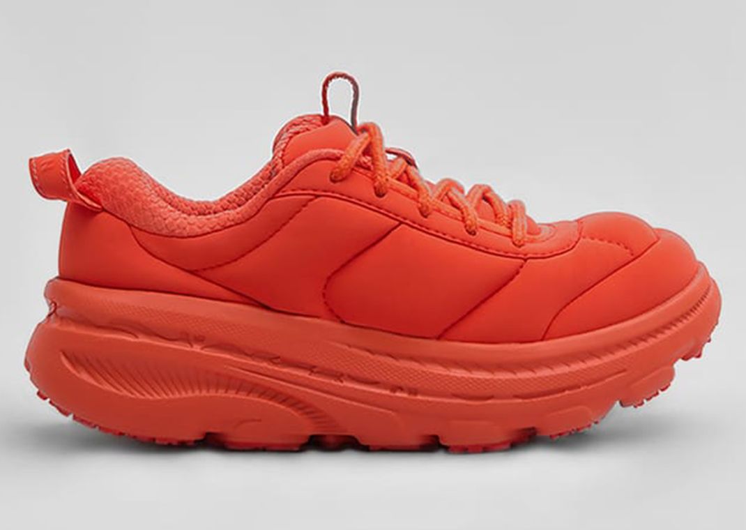 Marni x Hoka Bondi B3LS Poinciana Lateral