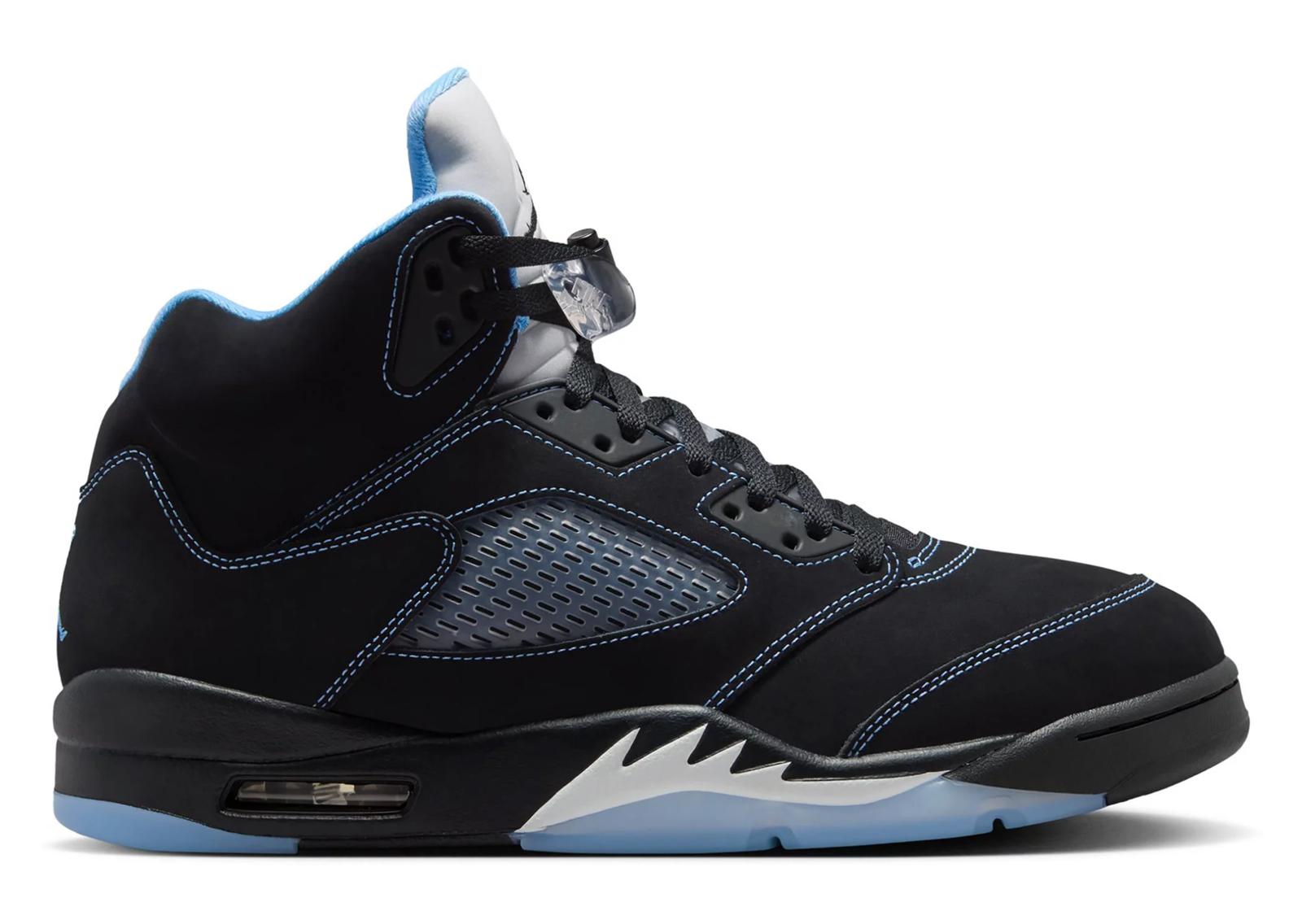 Air Jordan 5 Retro Black Carolina