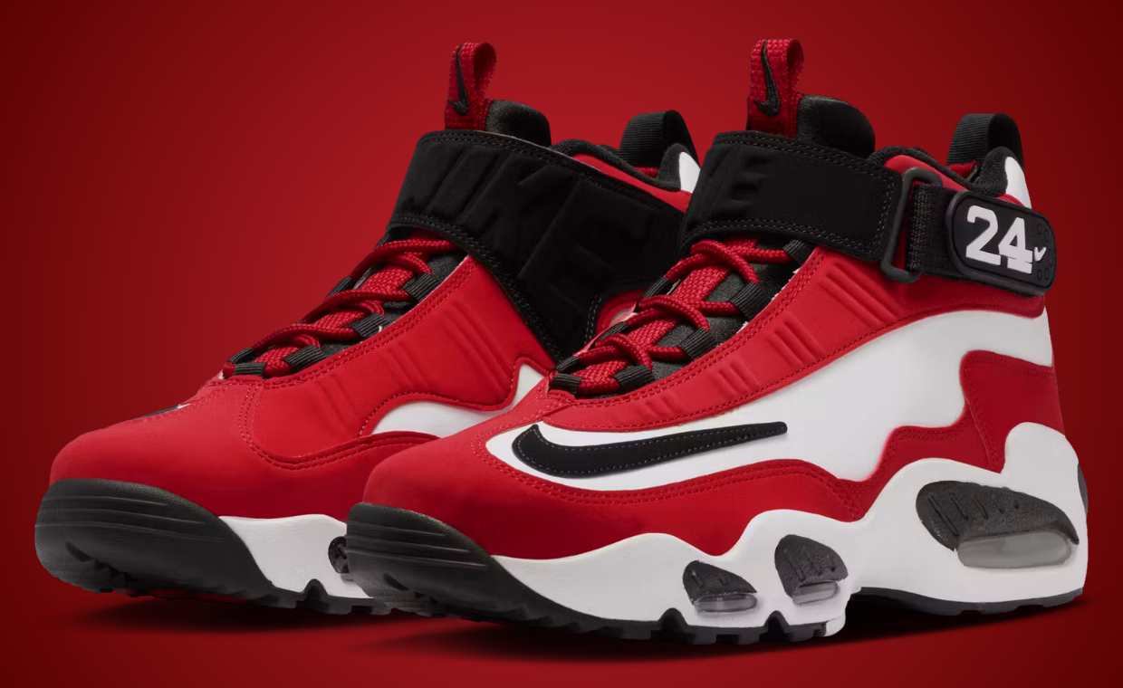 Check Out Official Images of the Nike Air Griffey Max 1 in Cincinnati Red