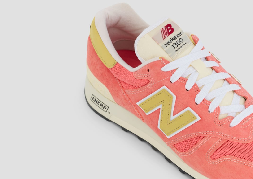 New Balance 1300 Made in USA Drift Red Hay