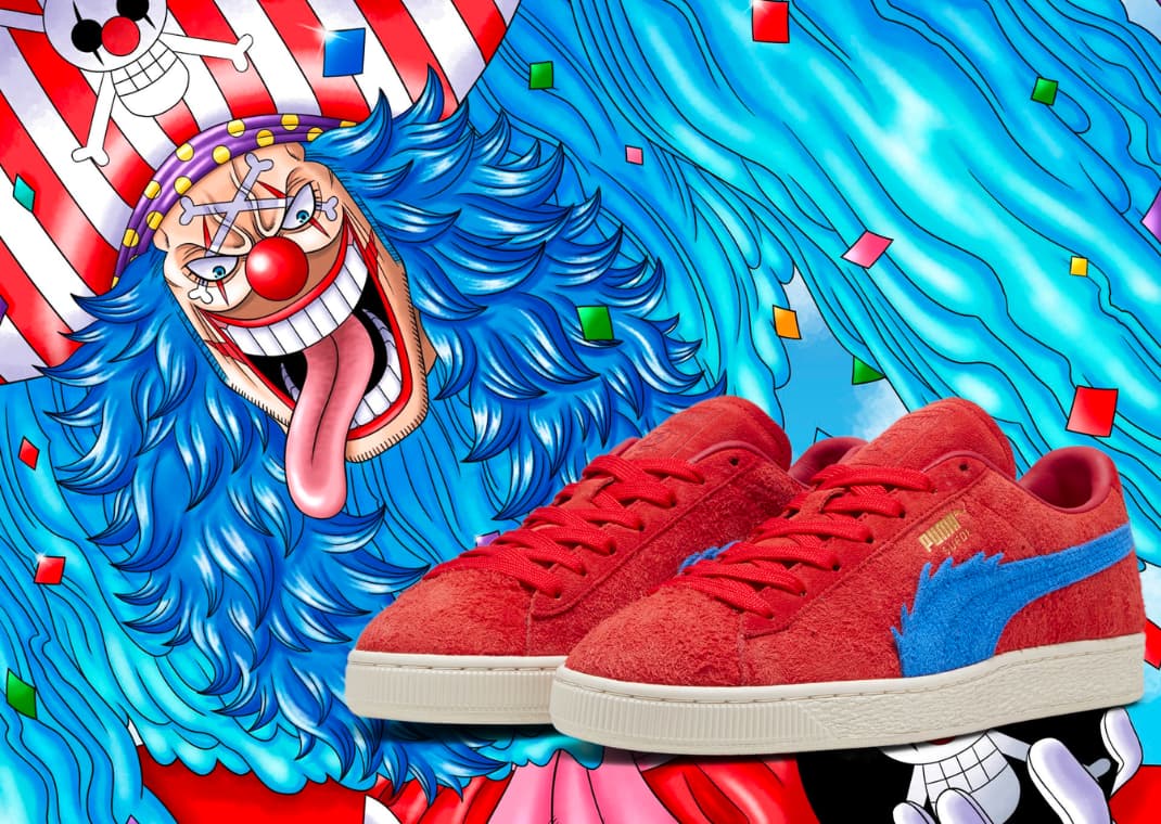 The One Piece x Puma Suede Collection Releases March 2024