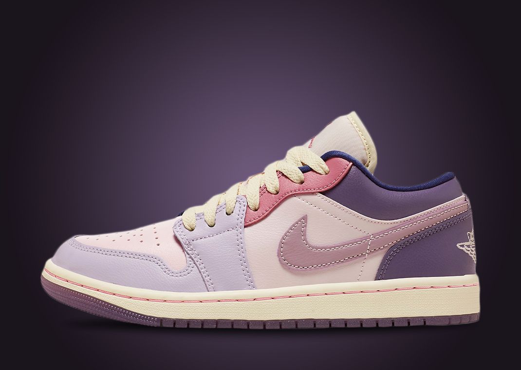 jordan pink and purple