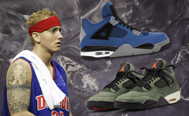 Undefeated’s Original Air Jordan 4 Collab Turned into Eminem’s AJ 4 Encore