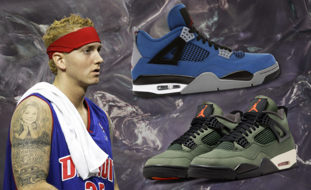 Jordan Rapper Colab Undefeated’s Original Air Jordan 4 Collab Turned into Eminem’s AJ 4 Encore