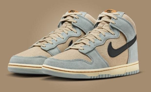 Nike Dunk High SE Grain Light Pumice Angle