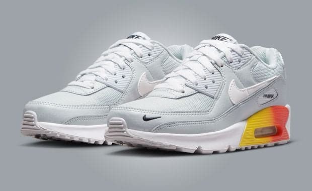 Nike Air Max 90 NN Gradient Wedge Pure Platinum (GS)