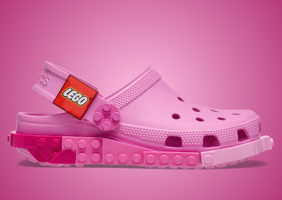 LEGO x Crocs Creativity Clog Pink (GS) - Lateral