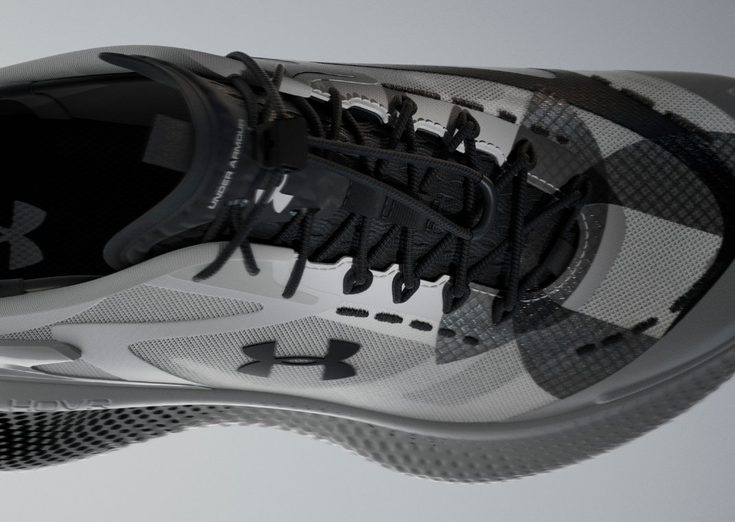 Under Armour ECHO White Black Toe