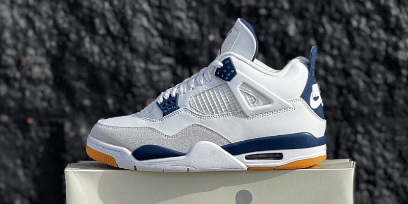 Where to Buy the Nike SB x Air Jordan 4 Summit White Navy