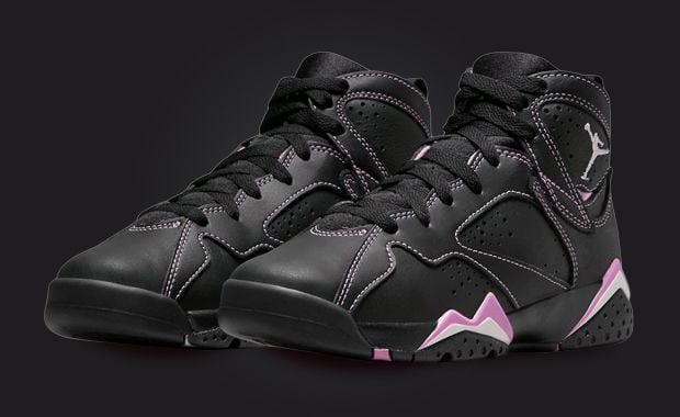 Jordan retro 7 pink and black online