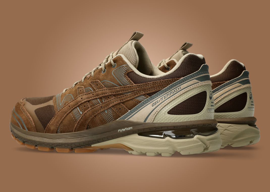 nonnative x Asics Gel-Terrain GTX Heel Angle