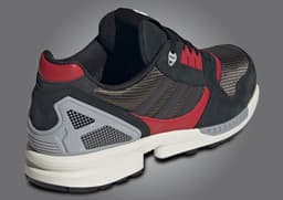 Mercedes AMG x adidas ZX8500 Black Red Angle