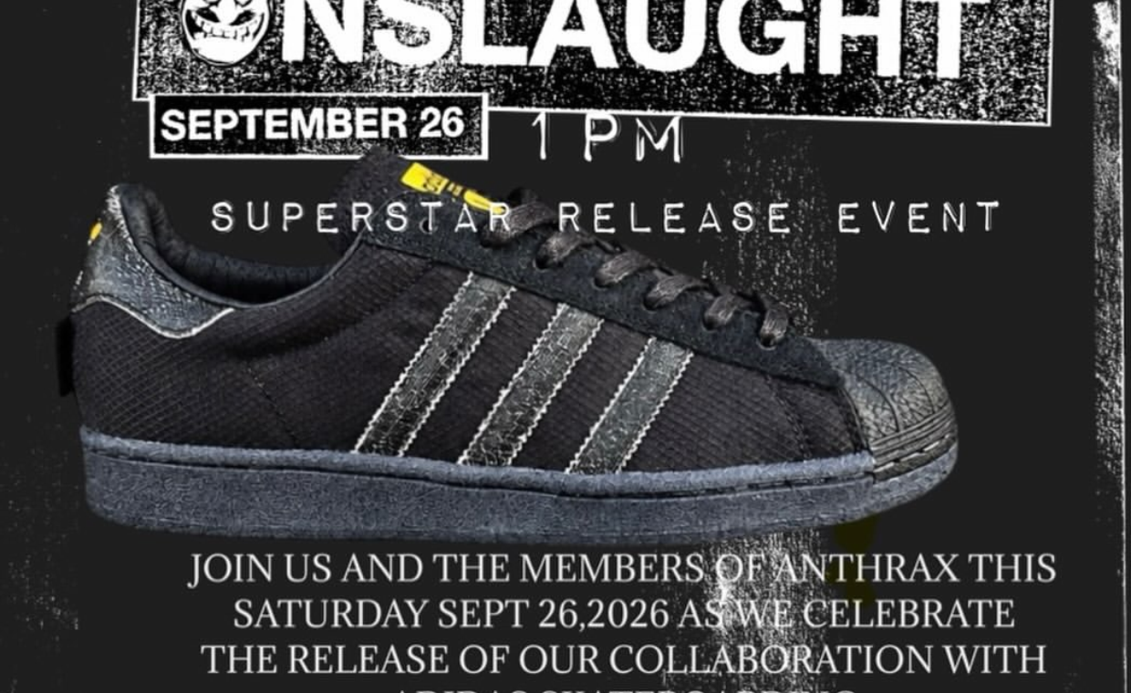 Brooklyn Projects is Launching Its Anthrax Collab Superstars with an In-Store Signing