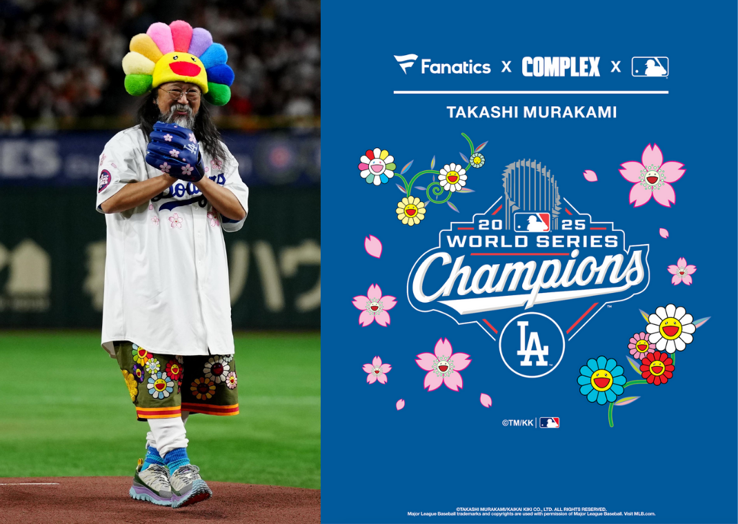 Takashi Murakami x Los Angeles Dodgers World Series Collection
