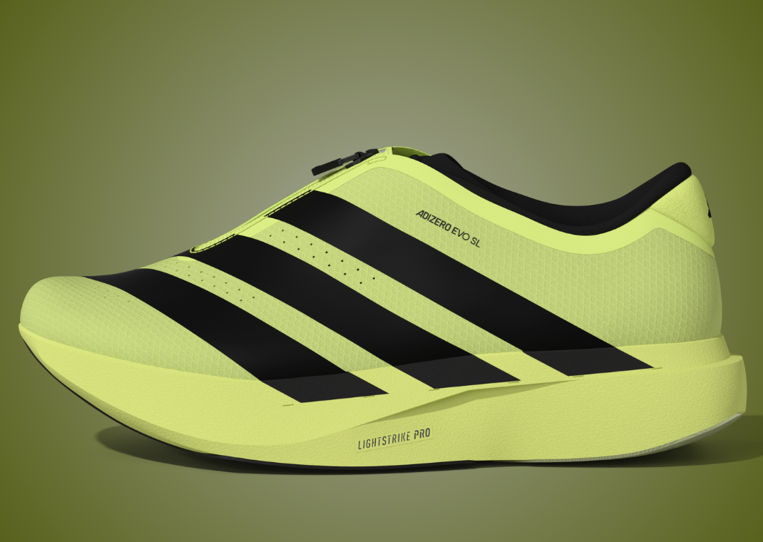 adidas Adizero Evo SL Zip Volt Lateral