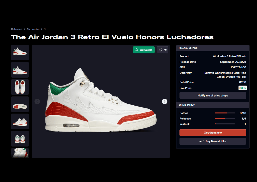Air Jordan 3 Retro El Veulo