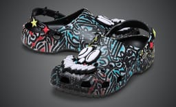 Nigerian Designer Slawn Covers Crocs Classic Clog in All-Over Print Doodles