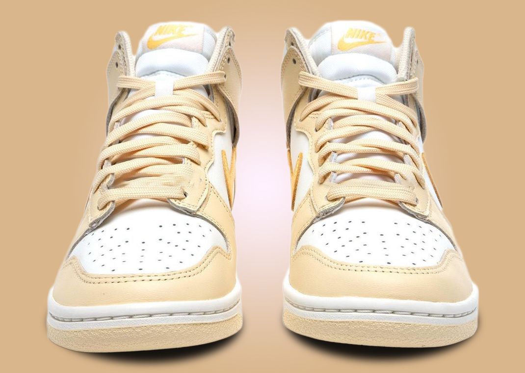 This Women's Exclusive Nike Dunk High Comes In Pale Vanilla
