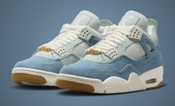 The Air Jordan 4 TEX Denim Sail Worn Blue Releases August 2025