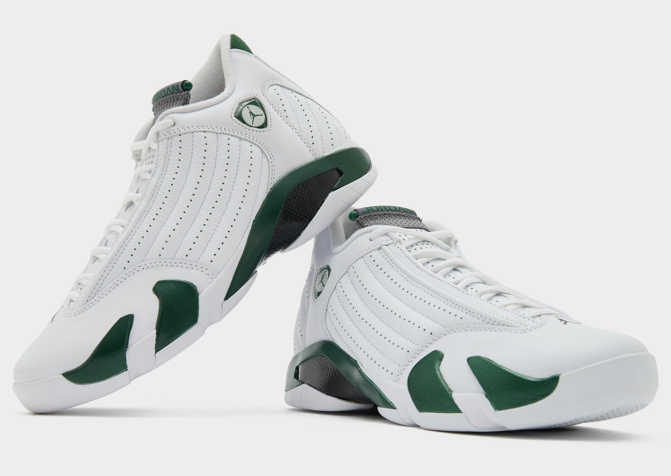 Air Jordan 14 Retro Forest Green - Angle