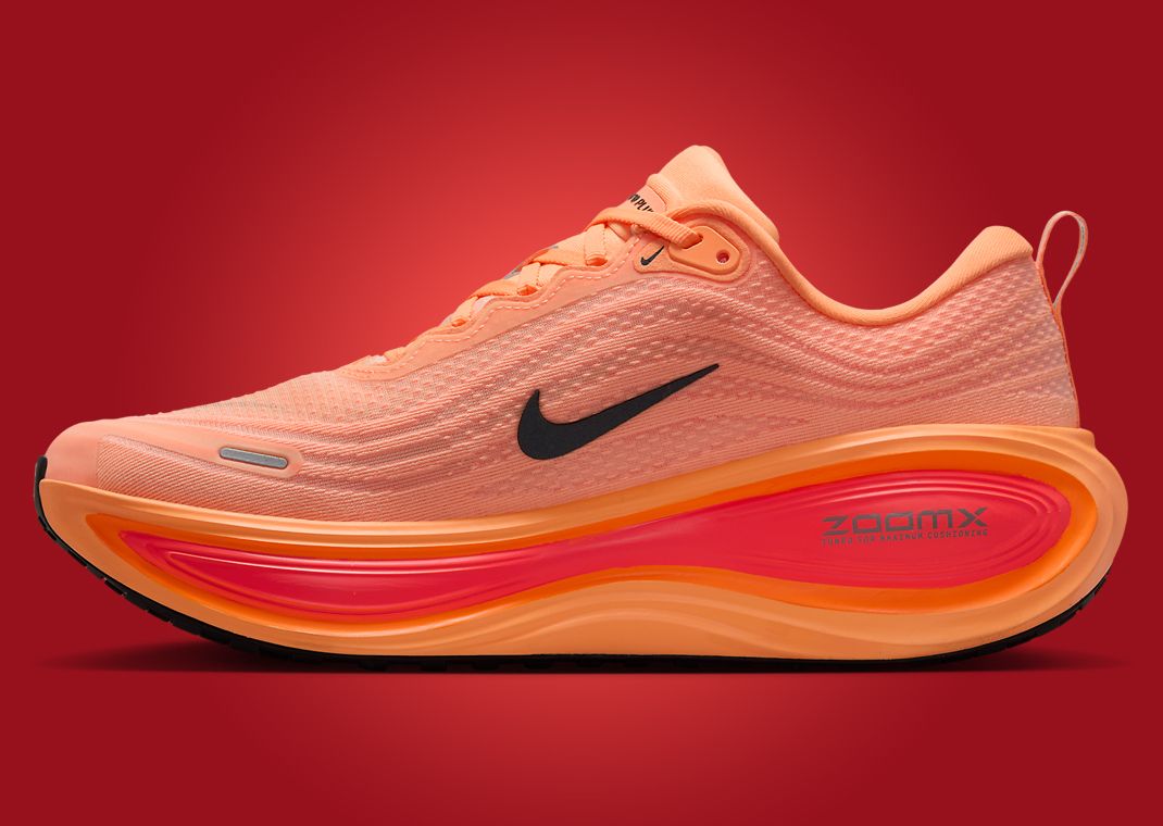 Nike Vomero Plus Orange Pulse Medial