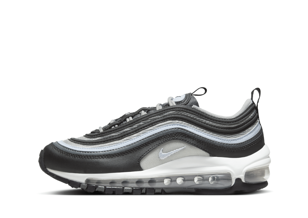 Nike Air Max 97 Black Iron Grey Blue Tint (GS) Lateral