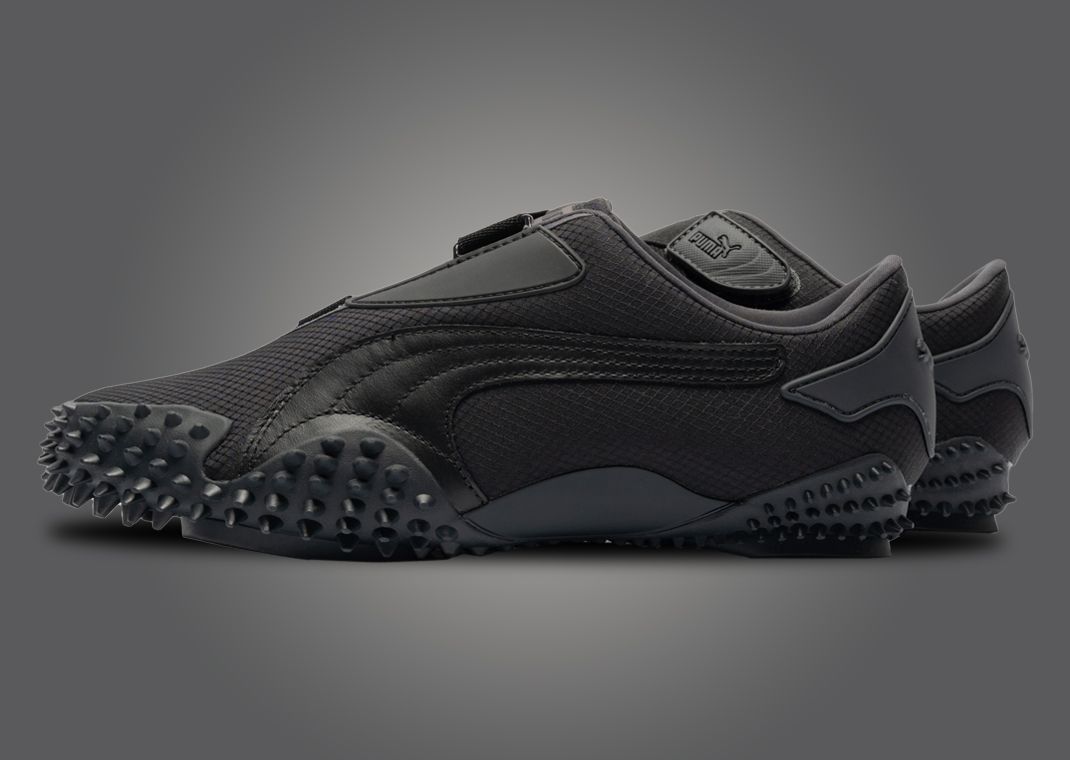 Puma Mostro Monochromatic Black Lateral