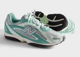 Kith x New Balance 204L Green Angle