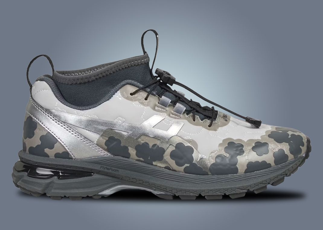 Cecilie Bahnsen x Asics Gel-Terrain MT Pure Silver Lateral