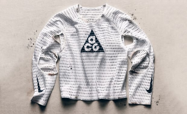 Nike ACG’s Latest Running Shirt adds Radical Airflow with a Fully Perforated Look