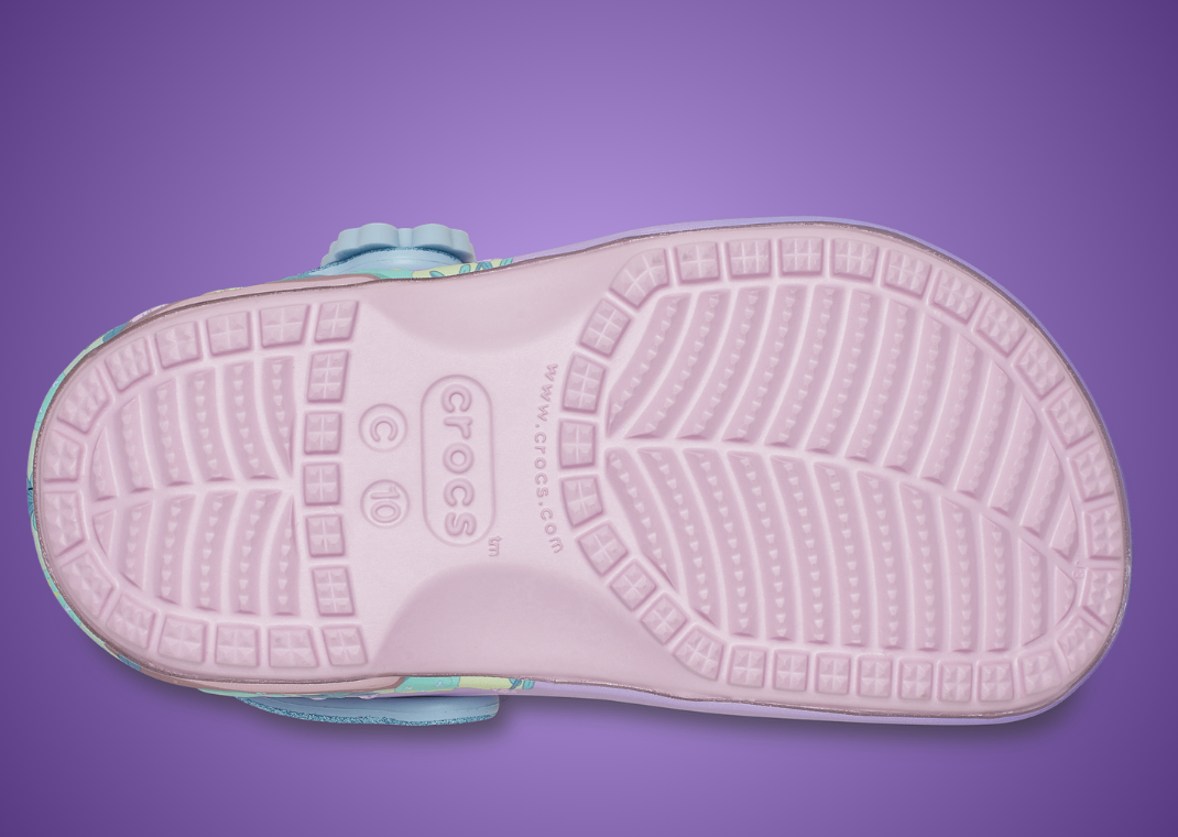 Bluey x Crocs Classic Clog Friends Pink - Bottom