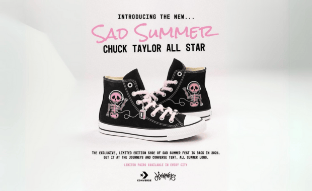 The Sad Summer Fest x Journey's x Converse Chuck Taylor All-Star Hi Releases July 2024