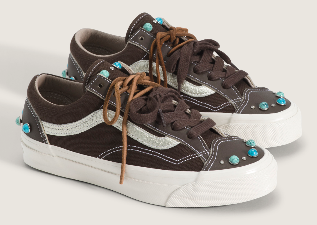 Vans Old Skool 36 Gemstone Mushroom Brown - Angle