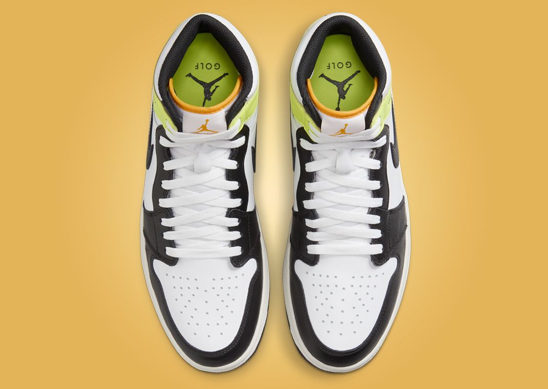 Air Jordan 1 High Golf Volt Gold Top