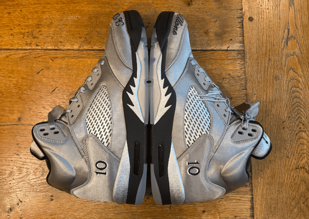 Jordan 5 Wings Side by Side