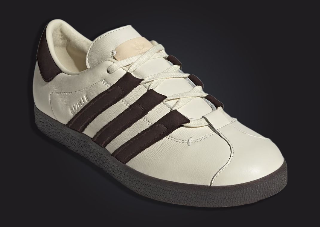 Foot Industry x adidas Gazelle Cream Brown Angle