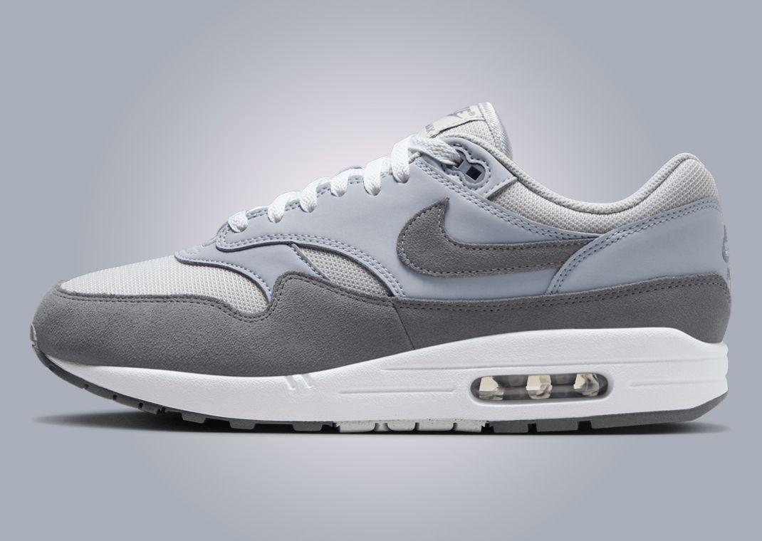 Nike Air Max 1 Photon Dust Smoke Grey Lateral