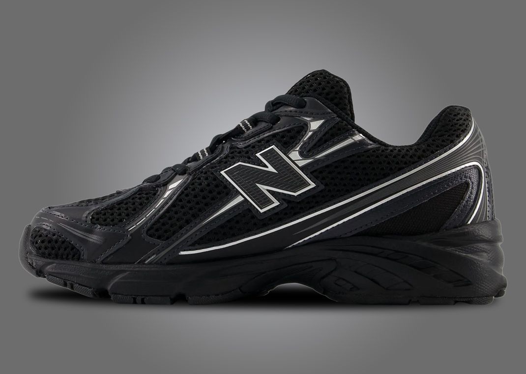 The New Balance 740 Black Silver Metallic Releases December 2024