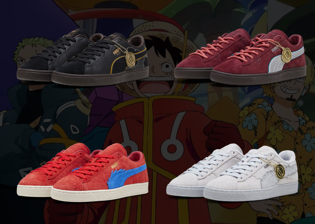 One Piece x Puma Suede Collection