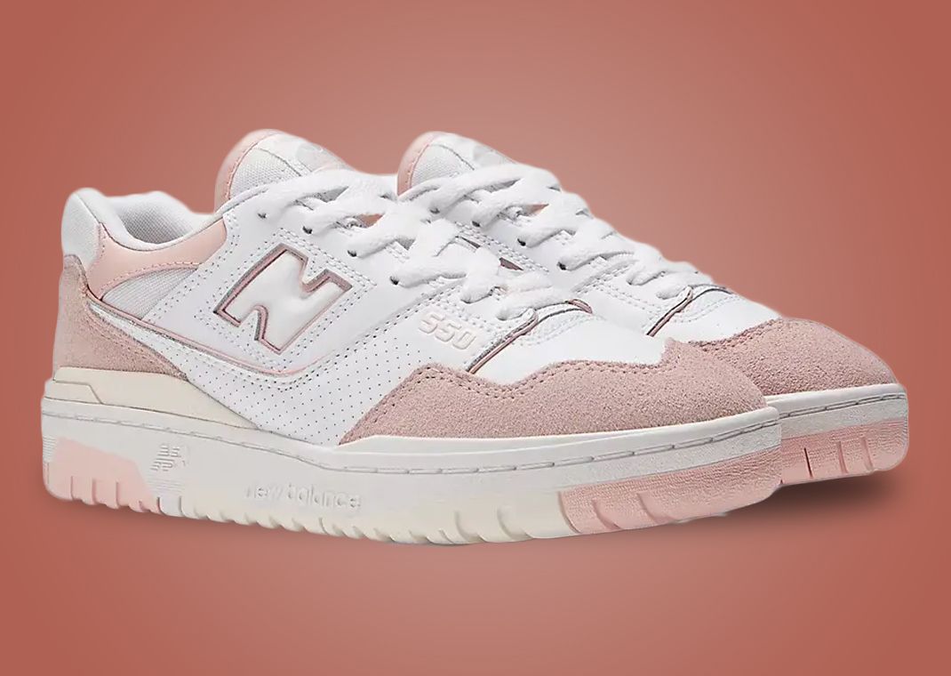 New Balance 550 White Pink Sand (W)