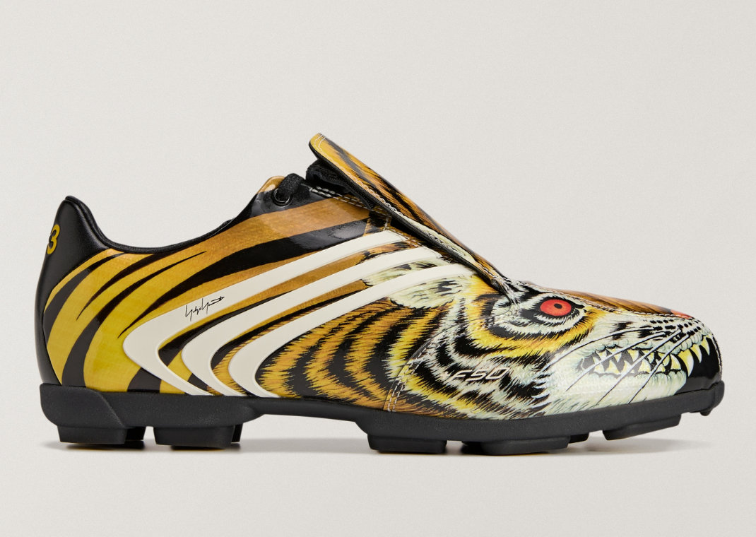 Y-3 adidas F50 Tunit Gold Tiger - Lateral