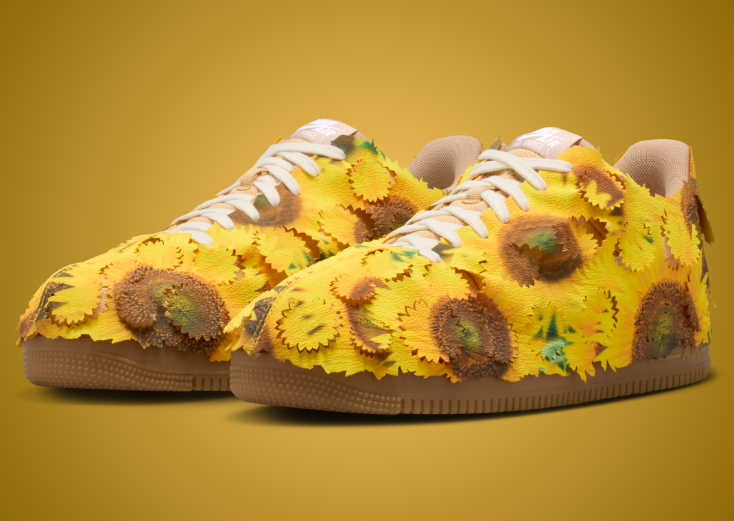 Nike Air Force 1 Low Sunflower pair