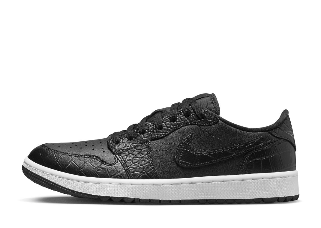 Air Jordan 1 Low Golf Black Croc