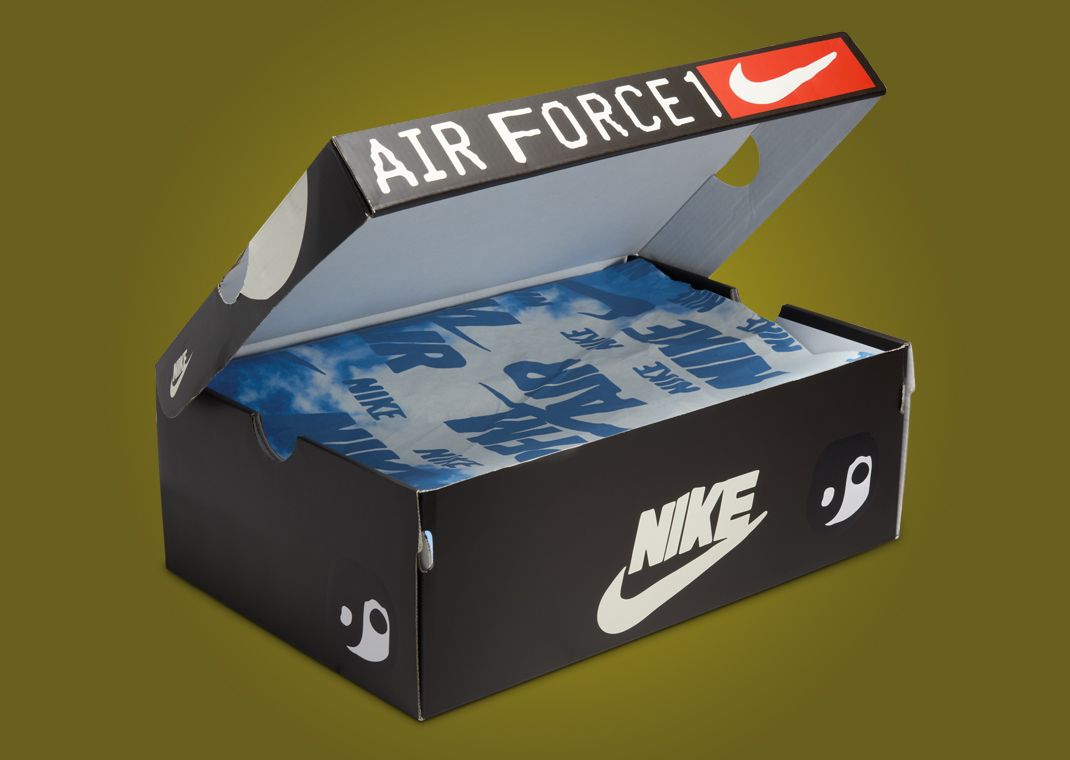 Cactus Plant Flea Market x Nike Air Force 1 Moss Packaging